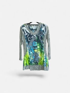 Elysee 26 Top Whimsigoth Boho Casual Size Large